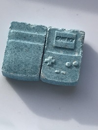 Blue Gameboys 300mg MDMA for sale with credit card